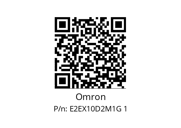   Omron E2EX10D2M1G 1