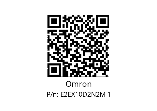   Omron E2EX10D2N2M 1