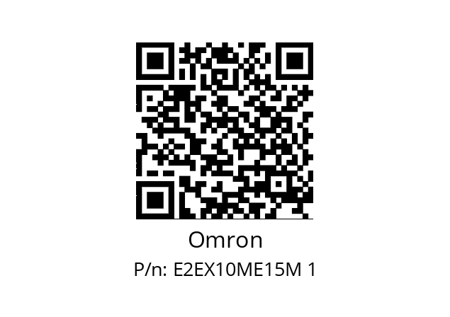   Omron E2EX10ME15M 1