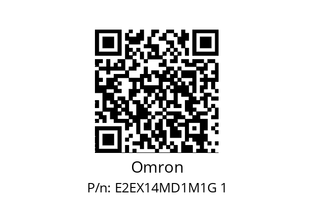   Omron E2EX14MD1M1G 1