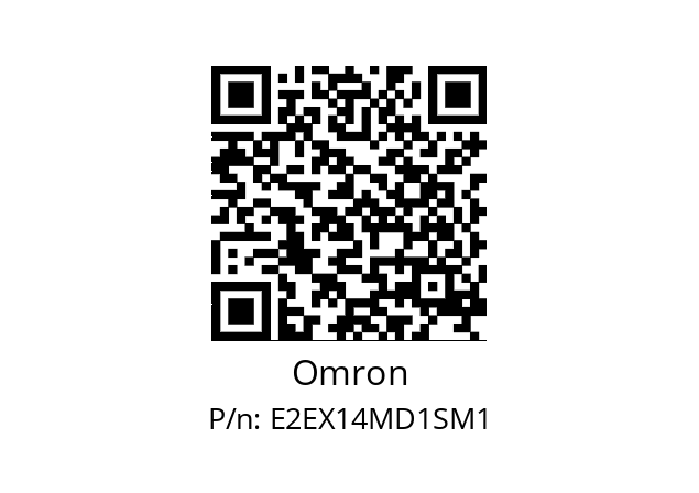   Omron E2EX14MD1SM1