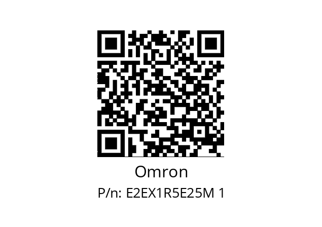   Omron E2EX1R5E25M 1