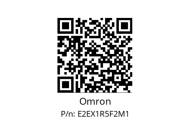   Omron E2EX1R5F2M1