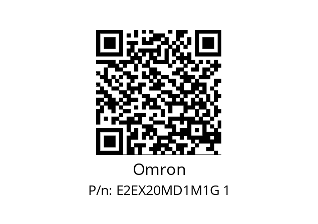   Omron E2EX20MD1M1G 1