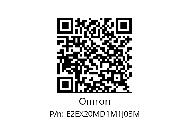   Omron E2EX20MD1M1J03M