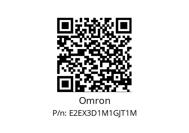   Omron E2EX3D1M1GJT1M