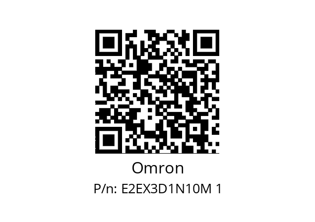   Omron E2EX3D1N10M 1