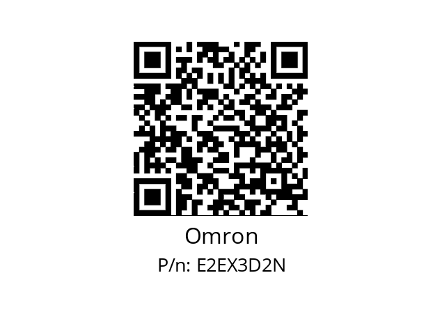   Omron E2EX3D2N