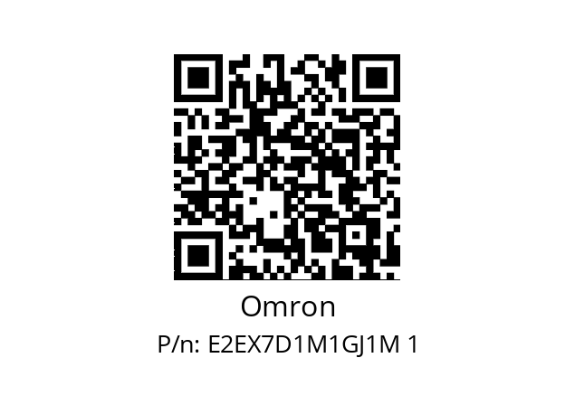   Omron E2EX7D1M1GJ1M 1