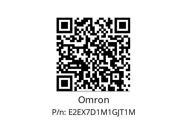   Omron E2EX7D1M1GJT1M