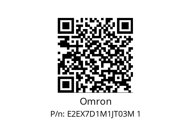   Omron E2EX7D1M1JT03M 1