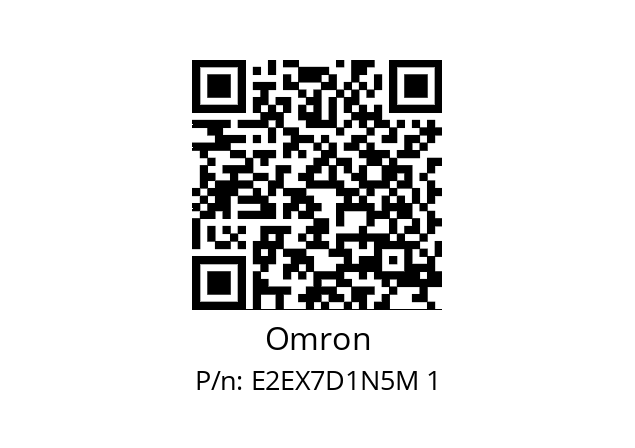   Omron E2EX7D1N5M 1