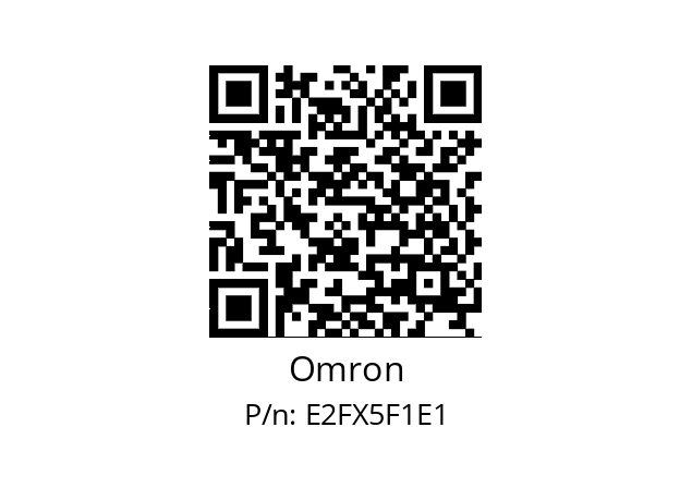   Omron E2FX5F1E1