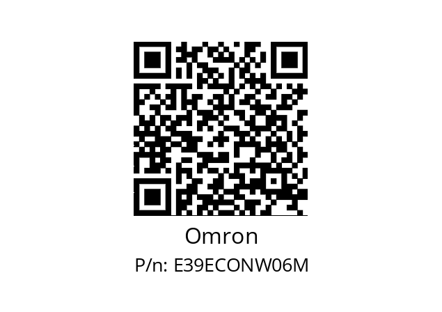   Omron E39ECONW06M