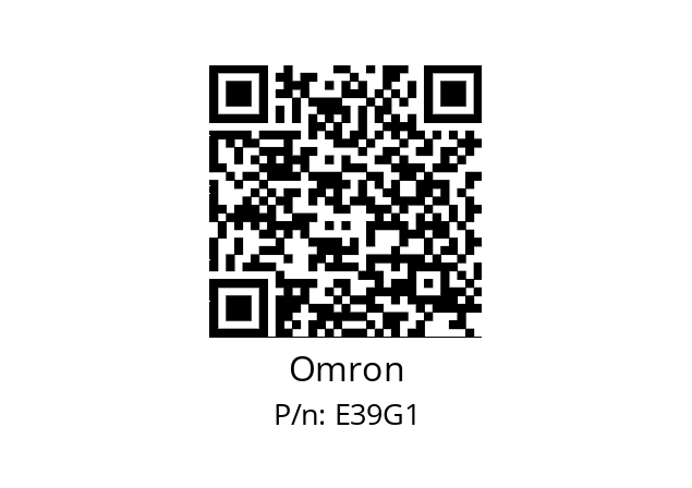   Omron E39G1