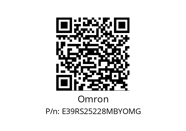   Omron E39RS25228MBYOMG