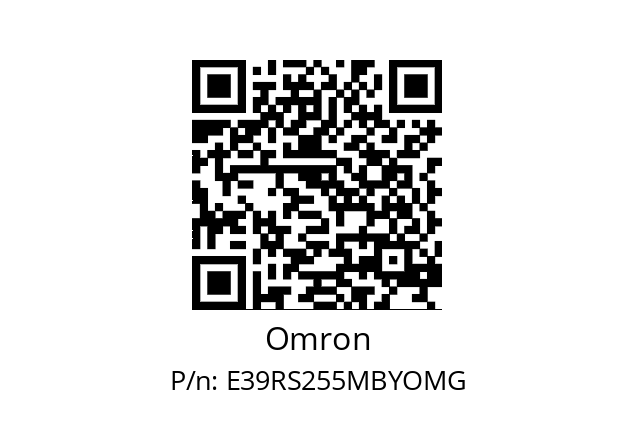   Omron E39RS255MBYOMG