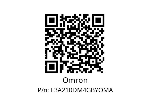   Omron E3A210DM4GBYOMA