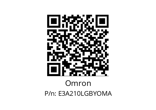   Omron E3A210LGBYOMA