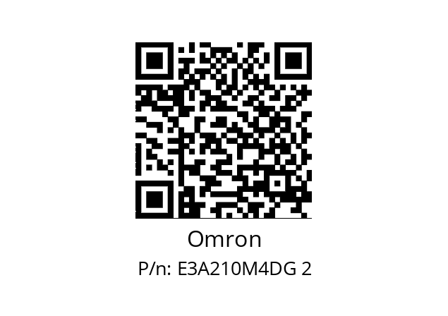   Omron E3A210M4DG 2