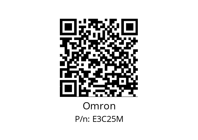   Omron E3C25M