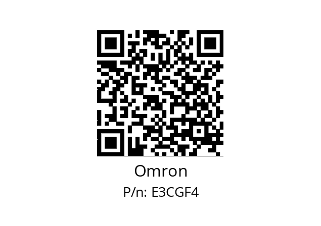   Omron E3CGF4