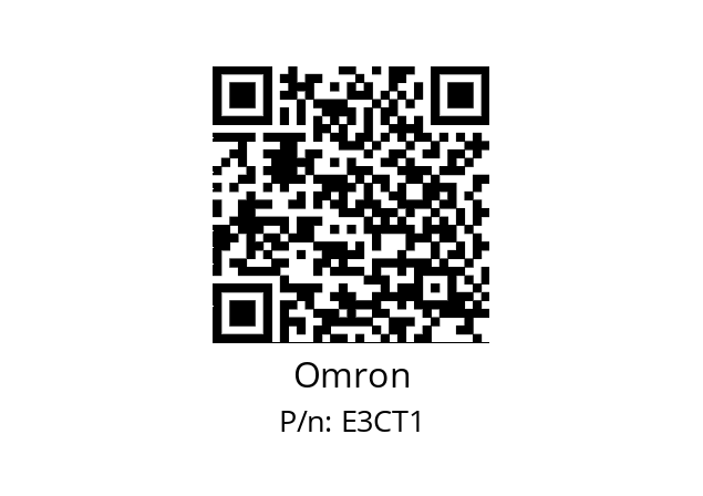   Omron E3CT1