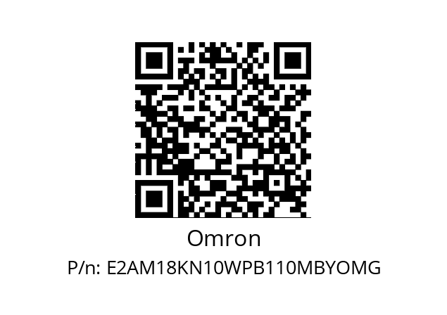   Omron E2AM18KN10WPB110MBYOMG