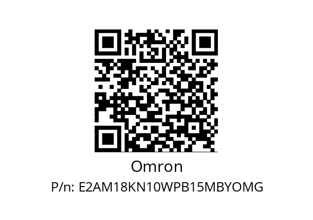   Omron E2AM18KN10WPB15MBYOMG