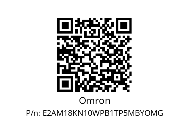   Omron E2AM18KN10WPB1TP5MBYOMG