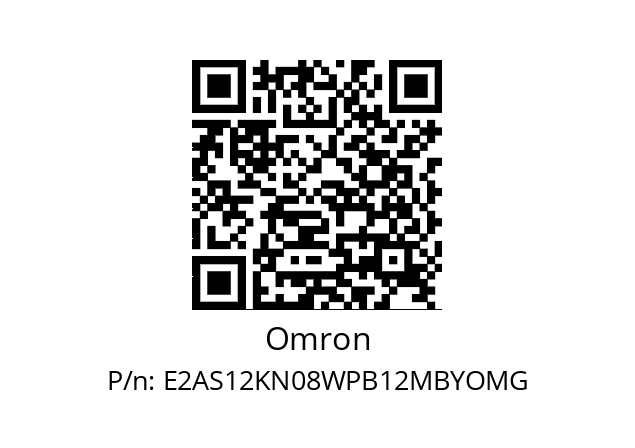   Omron E2AS12KN08WPB12MBYOMG