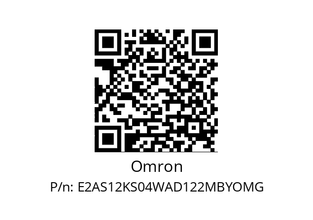   Omron E2AS12KS04WAD122MBYOMG