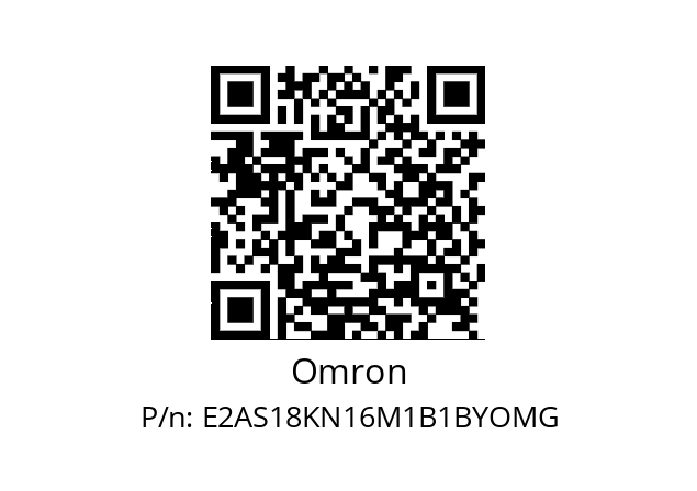   Omron E2AS18KN16M1B1BYOMG