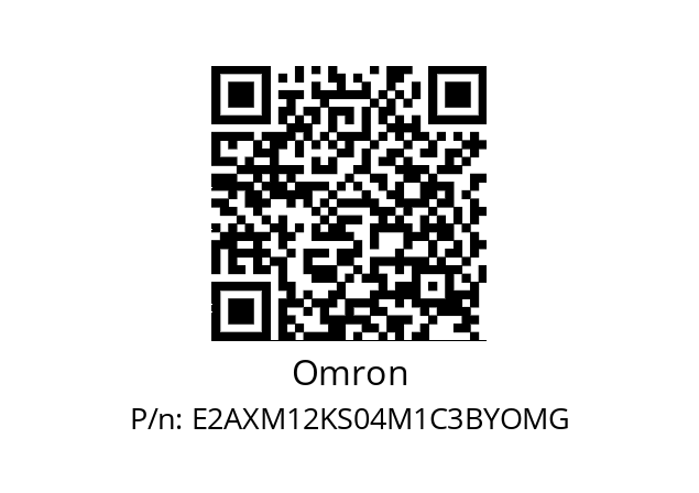   Omron E2AXM12KS04M1C3BYOMG