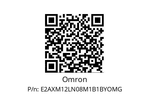   Omron E2AXM12LN08M1B1BYOMG