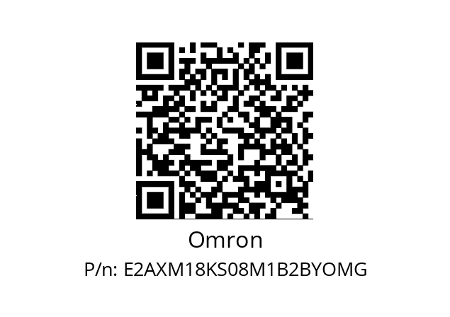   Omron E2AXM18KS08M1B2BYOMG