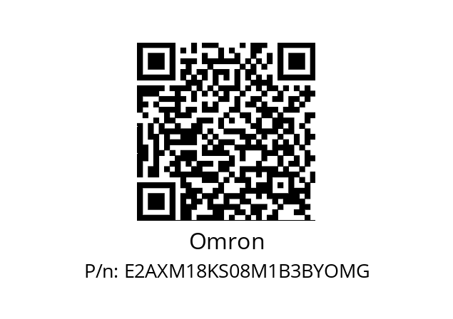   Omron E2AXM18KS08M1B3BYOMG