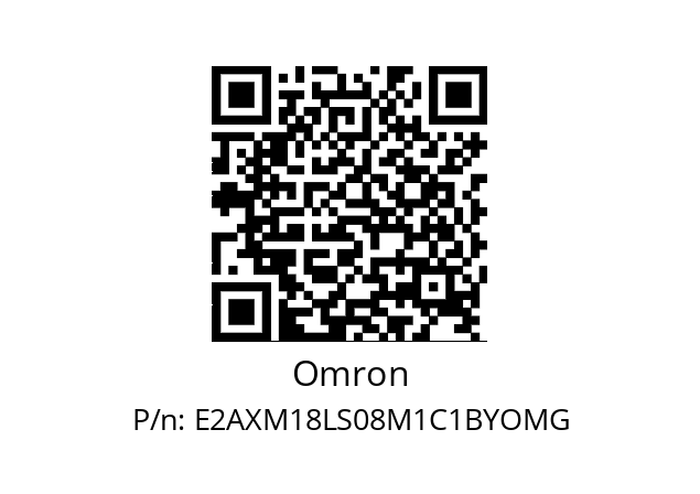   Omron E2AXM18LS08M1C1BYOMG