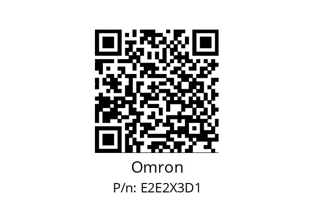   Omron E2E2X3D1