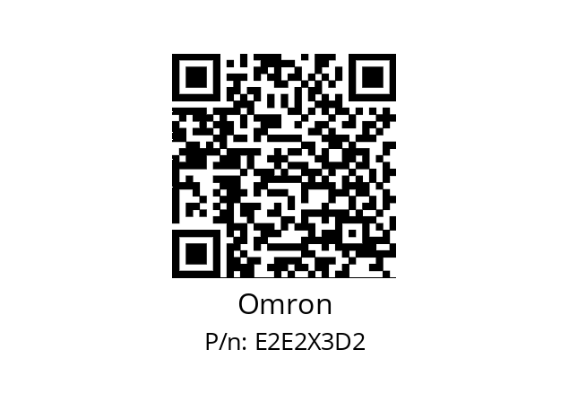   Omron E2E2X3D2