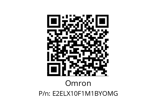   Omron E2ELX10F1M1BYOMG