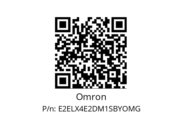   Omron E2ELX4E2DM1SBYOMG