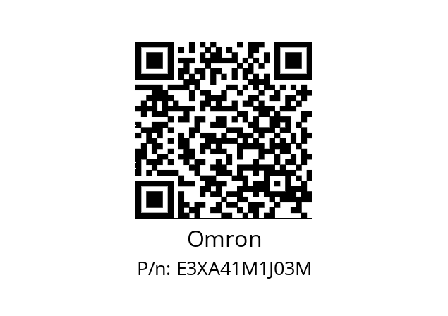   Omron E3XA41M1J03M