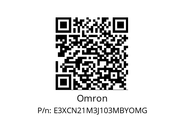   Omron E3XCN21M3J103MBYOMG