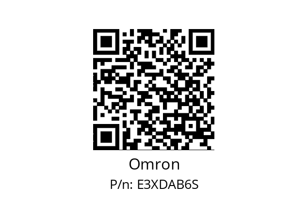   Omron E3XDAB6S