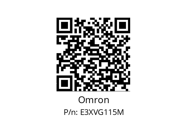   Omron E3XVG115M