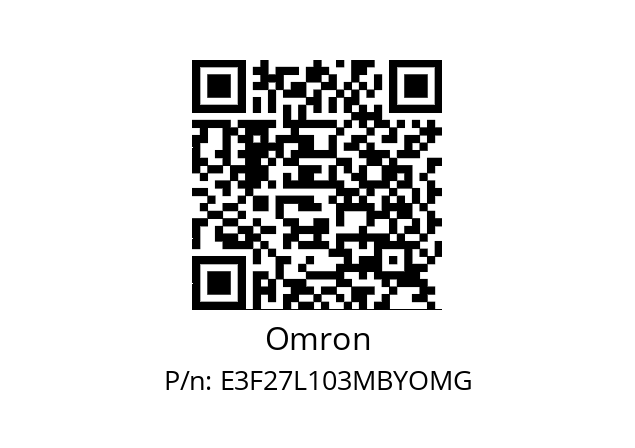   Omron E3F27L103MBYOMG