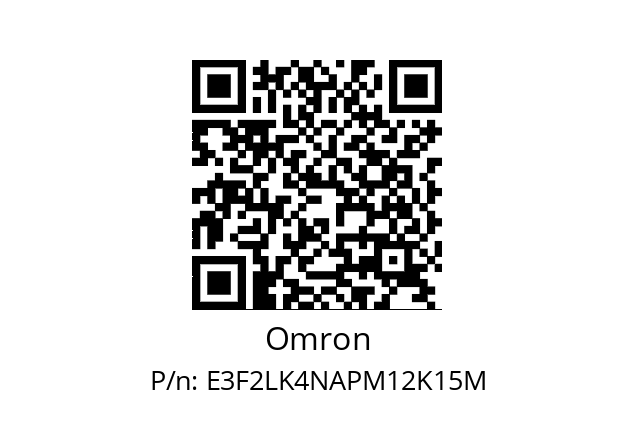   Omron E3F2LK4NAPM12K15M