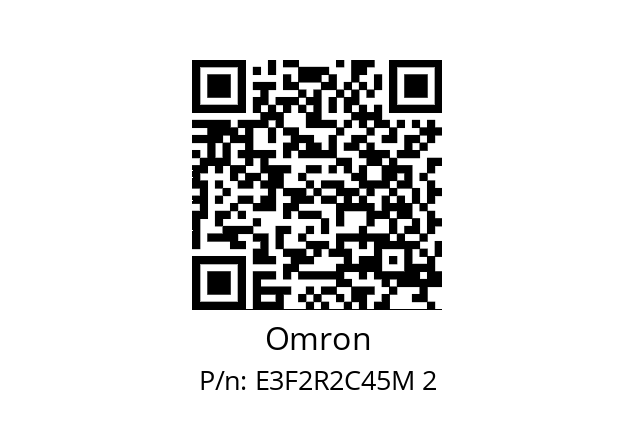   Omron E3F2R2C45M 2