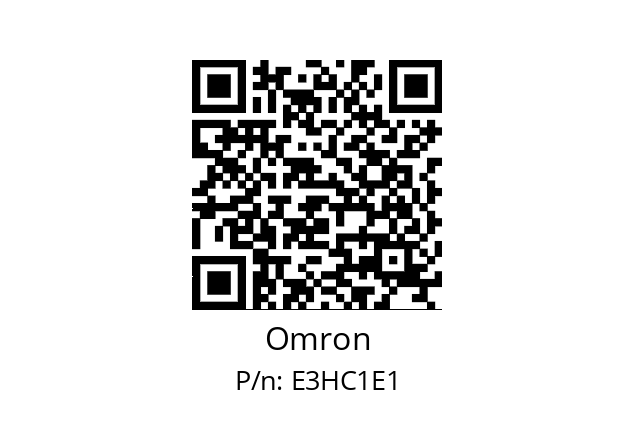   Omron E3HC1E1